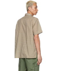 Engineered Garments Khaki Polka Dot Shirt