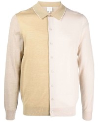 Paul Smith Colour Block Buttoned Polo Shirt