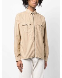Polo Ralph Lauren Long Sleeve Cotton Zipped Shirt