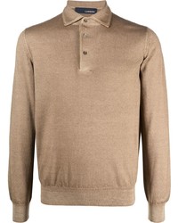 Lardini Long Sleeve Polo Shirt