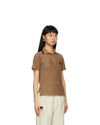 Gucci Beige Terrycloth Polo