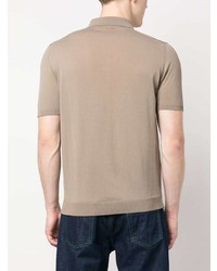 Roberto Collina Fine Knit Short Sleeve Polo Shirt