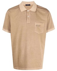 Fay Patch Pocket Cotton Polo Shirt