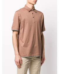 Eleventy Plain Short Sleeved Polo Shirt