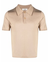 Sandro Short Sleeve Pointed Collar Polo Shirt