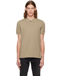 Tom Ford Taupe Tennis Polo