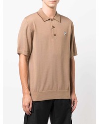 Burberry Tb Monogram Plaque Polo Shirt