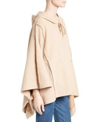 See by Chloe Cotton Blend Poncho