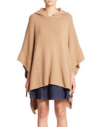 See By Chlo Hooded Knit Poncho