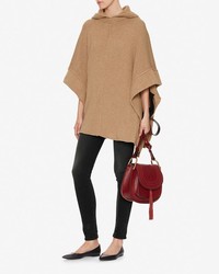 See by Chloe Side Tie Knit Poncho