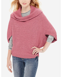 The Limited Textured Cowl Neck Poncho
