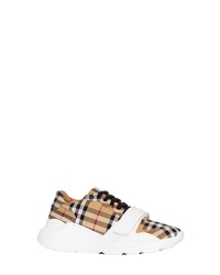 Burberry Regis Check Lace Up Sneaker