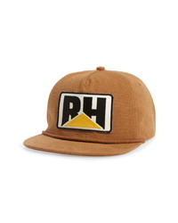 Rhude Logo Patch Canvas Baseball Cap