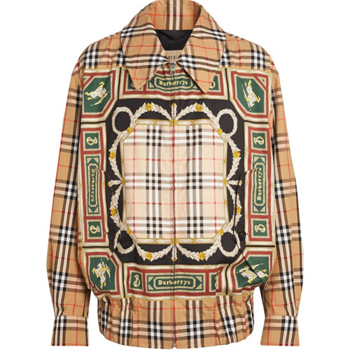 burberry print jacket