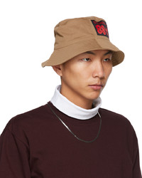 SSENSE WORKS 88rising Brown Patch Bucket Hat