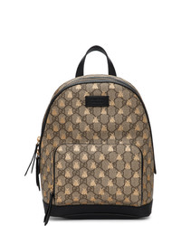 Gucci Beige Gg Supreme Bestiary Backpack