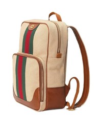 Gucci Vintage Canvas Backpack