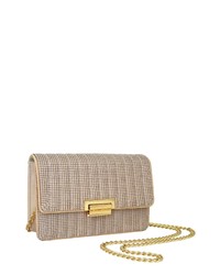Whiting & Davis Sydney Quilted Clutch