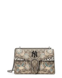 Gucci Medium Dionysus Gg Supreme Genuine Snakeskin Shoulder Bag