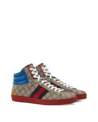 Gucci Ace Gg High Top Sneakers