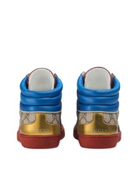 Gucci Ace Gg High Top Sneakers