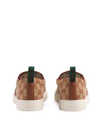 Gucci Slip On Sneaker With Ny Yankees Patch