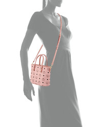 MCM Anya Mini Logo Shopper Bag
