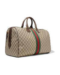 Gucci Ophidia Medium Textured Med Printed  Canvas Weekend Bag