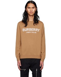 Burberry Brown Wool Sweater