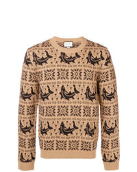 Gucci Embroidered Long Sleeve Sweater