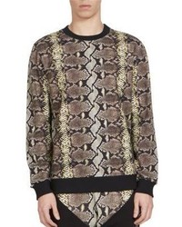 Givenchy Snakeskin Print Sweatshirt