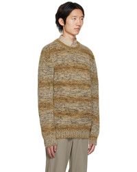 Norse Projects Tan Sigfred Space Dye Sweater