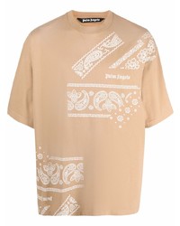 Palm Angels Bandana Print T Shirt