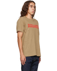DSQUARED2 Beige Cool T Shirt