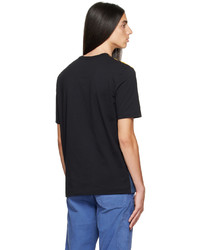 Ps By Paul Smith Black Patchwork Happy T Shirt