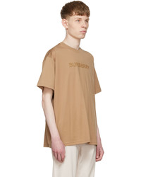 Burberry Brown Cotton T Shirt