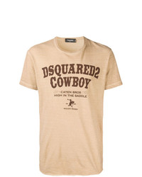 DSQUARED2 Cowboy Print T Shirt