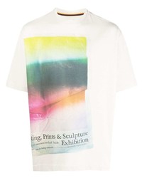 Paul Smith Graphic Print Cotton T Shirt