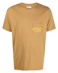 Universal Works Graphic Print Short Sleeved T Shirt
