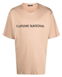 costume national contemporary Logo Print Crew Neck T Shirt