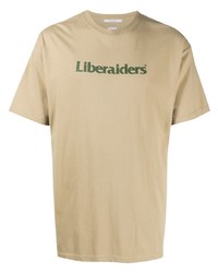 Liberaiders Logo Print Short Sleeved T Shirt