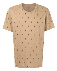 Polo Ralph Lauren Monogram Print T Shirt