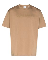 Burberry Raised Logo Print T Shirt