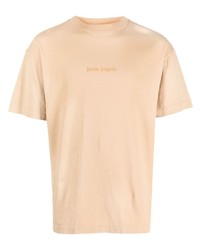 Palm Angels Reverse Logo Print T Shirt