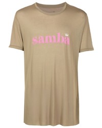OSKLEN Samba Print Detail T Shirt