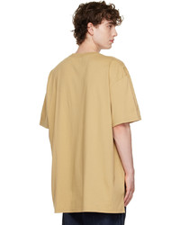 Vivienne Westwood Tan Oversized Pin Up T Shirt
