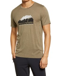 Icebreaker Tech Lite Wool Blend Graphic Tee