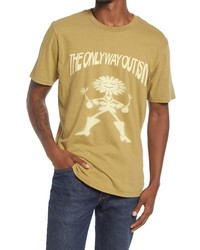 Altru The Only Way Out Cotton Graphic Tee