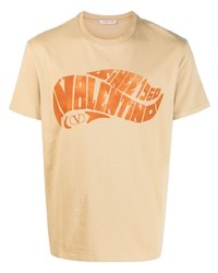 Valentino Garavani Valentino Surf Printed Cotton T Shirt