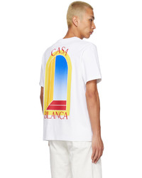Casablanca White Larche De Jour T Shirt